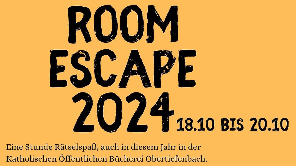 Kommt zum Room Escape!